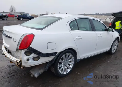 2011 Lincoln Mks z USA, uszkodzony, nr VIN 1LNHL9ER9BG600057